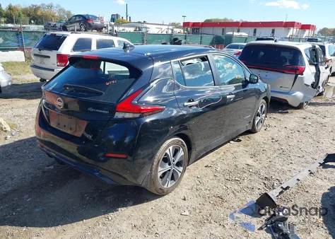 2019 Nissan Leaf Sv z USA, uszkodzony, nr VIN 1N4AZ1CP5KC315277